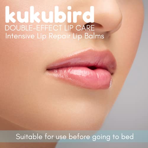 kukubird 3 Colors Set Moisturising & Hydrating Lip Balm Tinted-Tropical