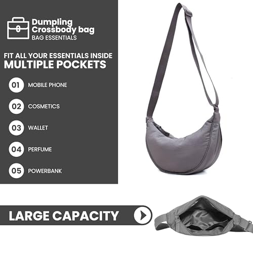 Dumpling Crossbody Bag