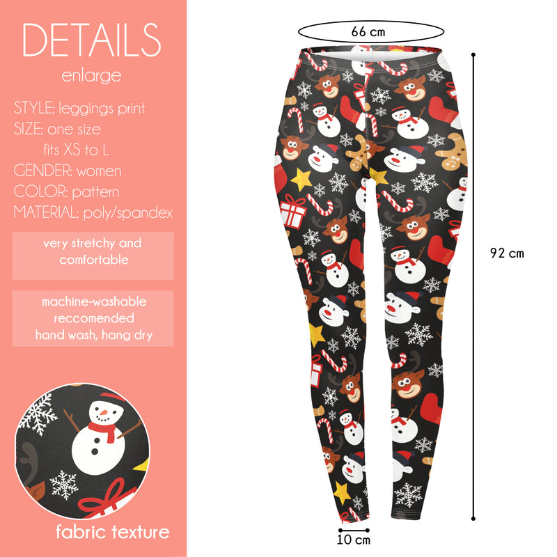 Regular Leggings (8-14 UK Size) - Christmas Things